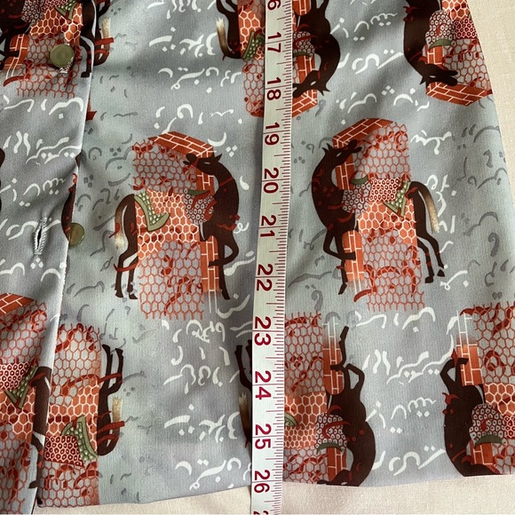 Vintage 70’s•H Bar C•Arabian Nights Dagger shirt•sz 34 - Picture 11 of 17